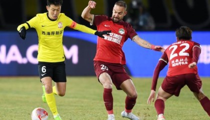 【中超】雷文杰破门阿兰替补 西海岸1比1平十人河南